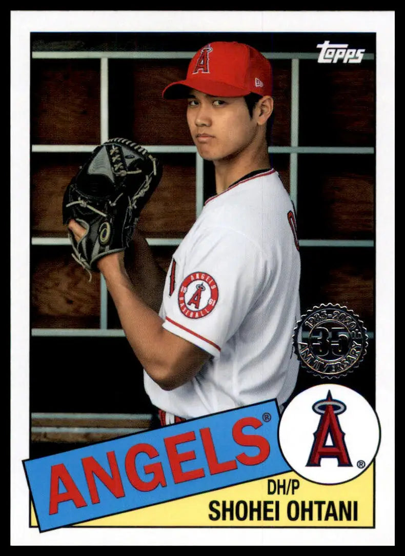 2020 Topps On-Demand Set 23: Topps Mini - 1985 Topps Baseball 35th Anniversary - 85TB-47 Shohei Ohtani