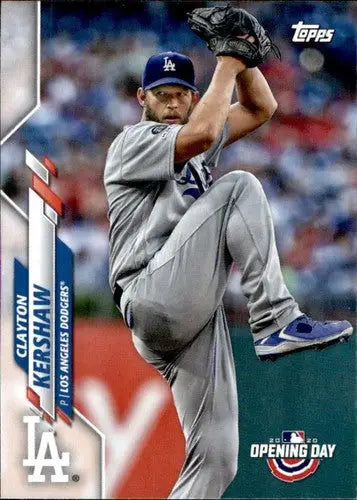 2020 Topps Opening Day #132 Clayton Kershaw NM-MT Dodgers ID:26798 - Baseball Card Single