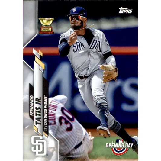 2020 Topps Opening Day #189 Fernando Tatis Jr. NM-MT San Diego Padres Baseball Card - Trading Cards