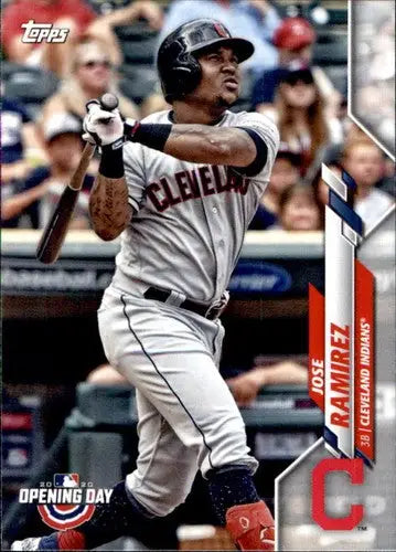 2020 Topps Opening Day #47 Jose Ramirez NM-MT Indians - Baseball Card Single