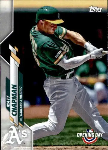 2020 Topps Opening Day #78 Matt Chapman NM-MT Athletics - Baseball Card Single