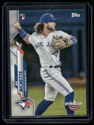 2020 Topps Opening Day Bo Bichette #173 RC Baseball - Baseball Card Single