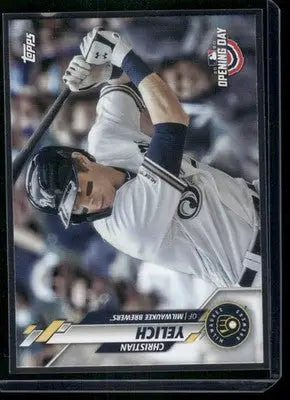 2020 Topps Opening Day Christian Yelich #163 Baseball - Baseball Card Single