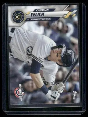 2020 Topps Opening Day Christian Yelich #T63 Baseball