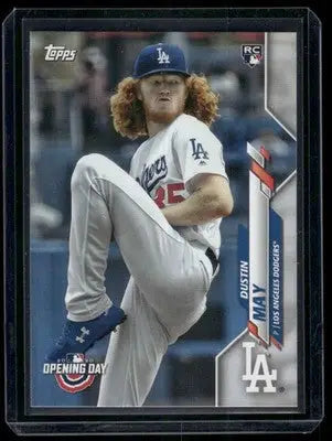 2020 Topps Opening Day Dustin May #57 RC Baseball - Baseball Card Single