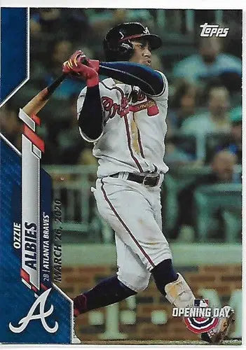 2020 Topps Opening Day Opening Day Edition #71 Ozzie Albies NM-MT Braves - Baseball Card Single