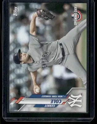 2020 Topps Opening Day Gerrit Cole #21 Baseball - Baseball Card Single