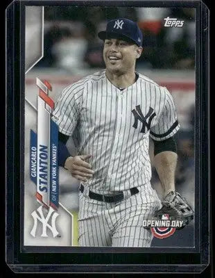 2020 Topps Opening Day Giancarlo Stanton #87 Baseball - Baseball Card Single
