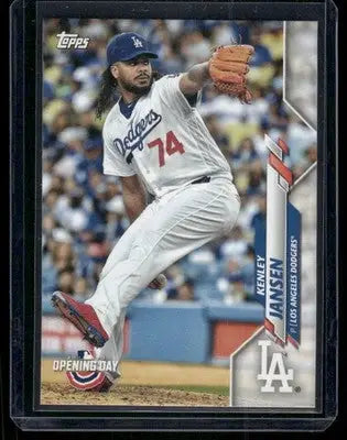 2020 Topps Opening Day Kenley Jansen #101 Baseball - Baseball Card Single
