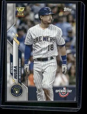 2020 Topps Opening Day Keston Hiura #61 Baseball - Baseball Card Single