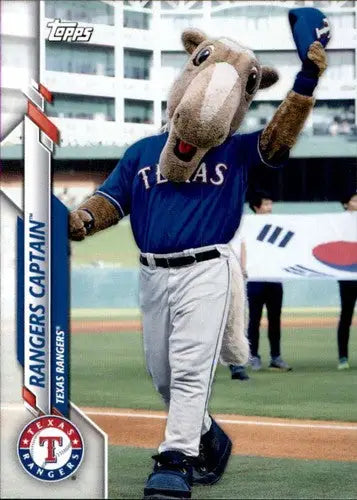 2020 Topps Opening Day Mascots #M-19 Rangers Captain NM-MT Rangers ID:27040 - Baseball Card Single