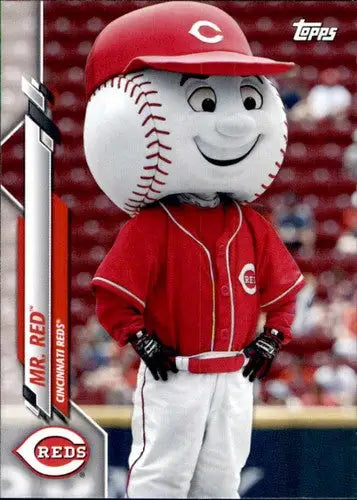 2020 Topps Opening Day Mascots #M-20 Mr. Red NM-MT Reds ID:27619 - Baseball Card Single