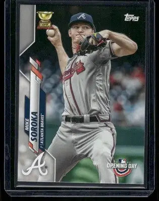 2020 Topps Opening Day Mike Soroka #56 Baseball - Baseball Card Single