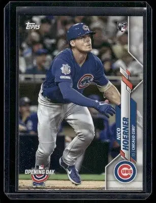 2020 Topps Opening Day Nico Hoerner #12 RC Baseball - Baseball Card Single