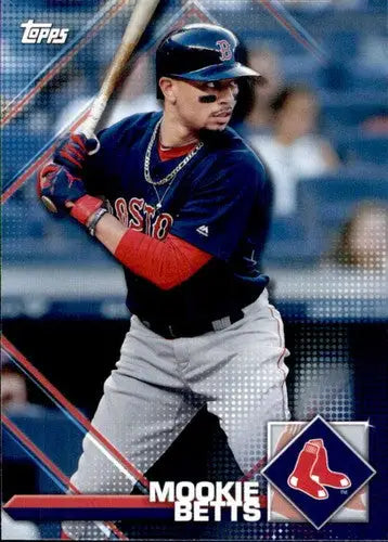 2020 Topps Opening Day Sticker Collection Mookie Betts baseball card NM-MT Red S