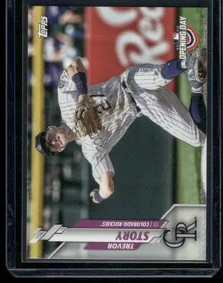 2020 Topps Opening Day Trevor Story #109 / Baseball - Baseball Card Single