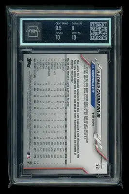 2020 Topps Opening Day Vladimir Guerrero Jr. #33 Baseball Arena Club 9.5 - Baseball Card Single