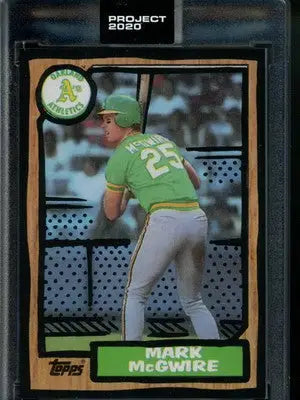 2020 Topps Project 2020 Mark McGwire #338 Baseball - Baseball Card Single