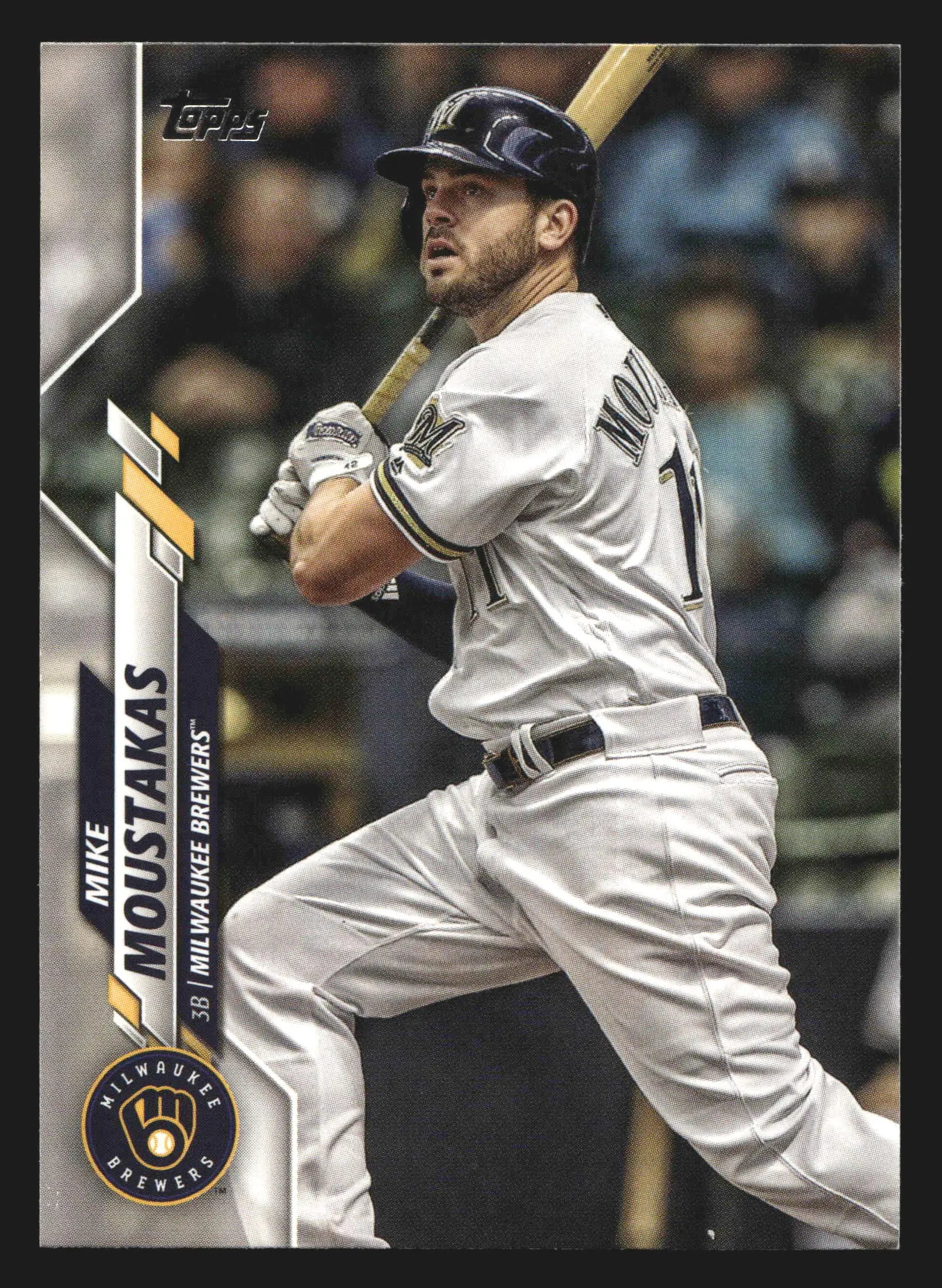 2020 Topps Series 1 #189 Mike Moustakas Milwaukee Brewers - Baseball Card Single