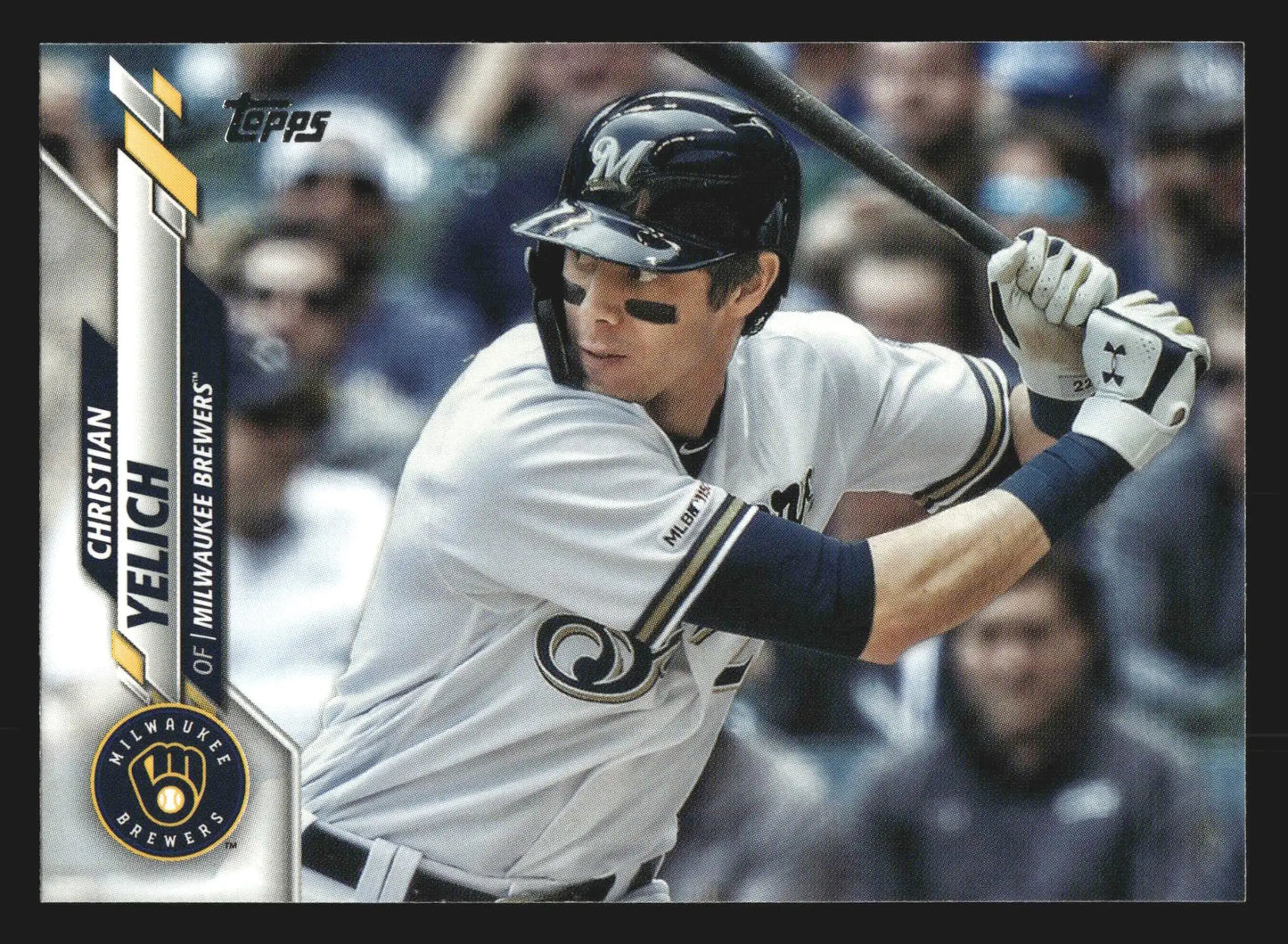 2020 Topps Series 1 #200 Christian Yelich Milwaukee Brewers - Baseball Card Single
