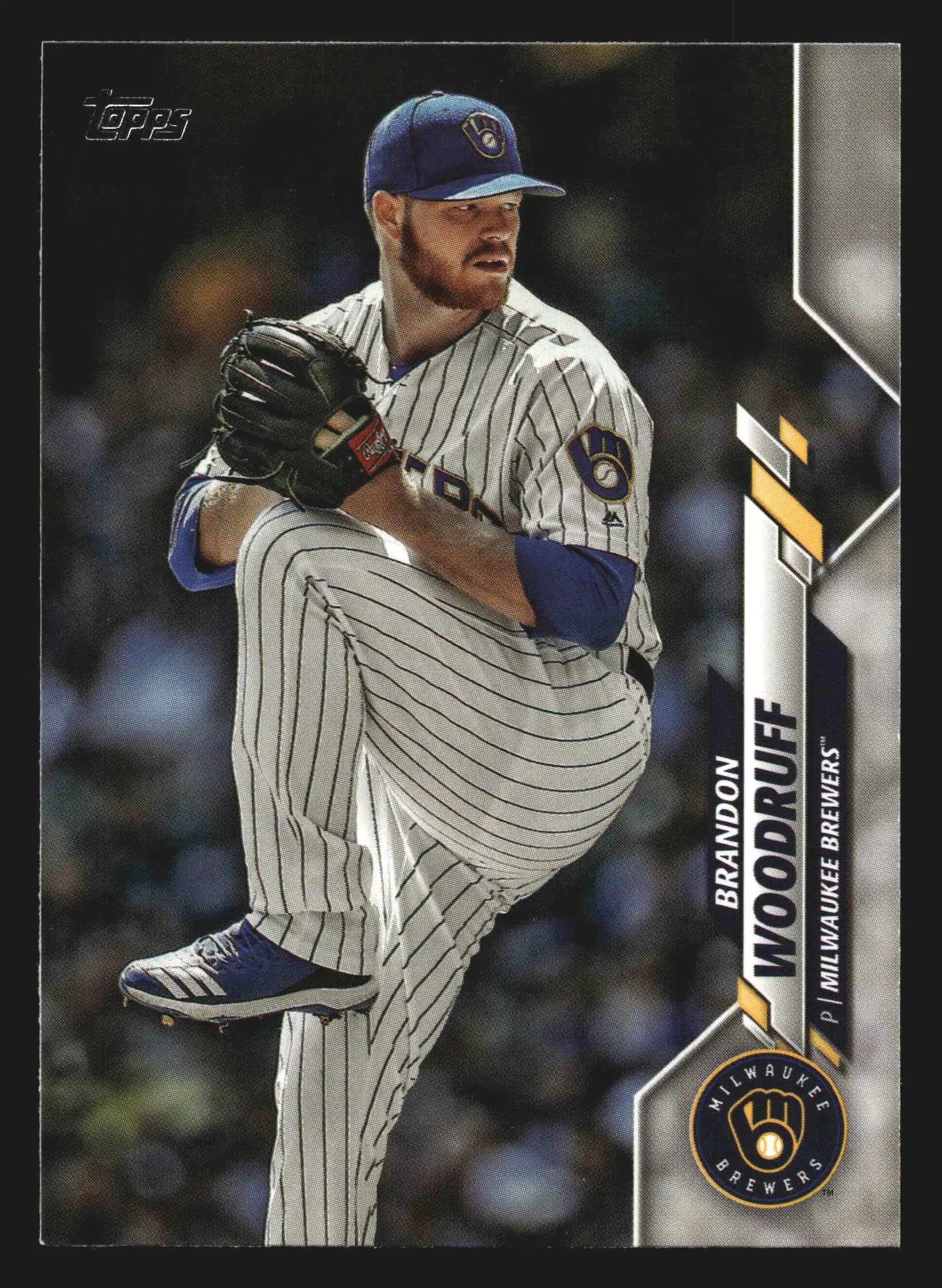 2020 Topps Series 1 #32 Brandon Woodruff Milwaukee Brewers - Baseball Card Single