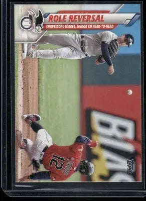 2020 Topps Series Two Francisco Lindor Gleyber Torres #696 Baseball - Baseball Card Single