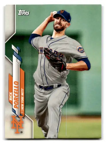 2020 Topps Team Sets #NYM-10 Rick Porcello NM-MT Mets ID:82373 - Baseball Card Single