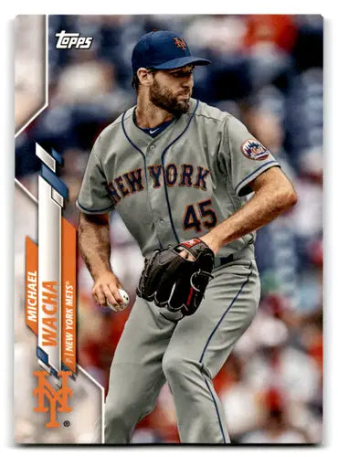 2020 Topps Team Sets #NYM-9 Michael Wacha NM-MT Mets ID:82372 - Baseball Card Single