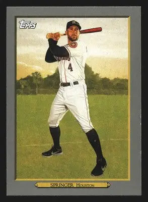 2020 Topps Turkey Red #TR-100 George Springer Houston Astros - Baseball Card Single