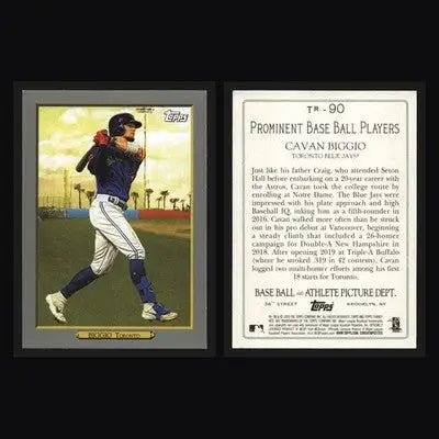 2020 Topps Turkey Red #TR-90 Cavan Biggio Toronto Blue Jays - Baseball Card Single