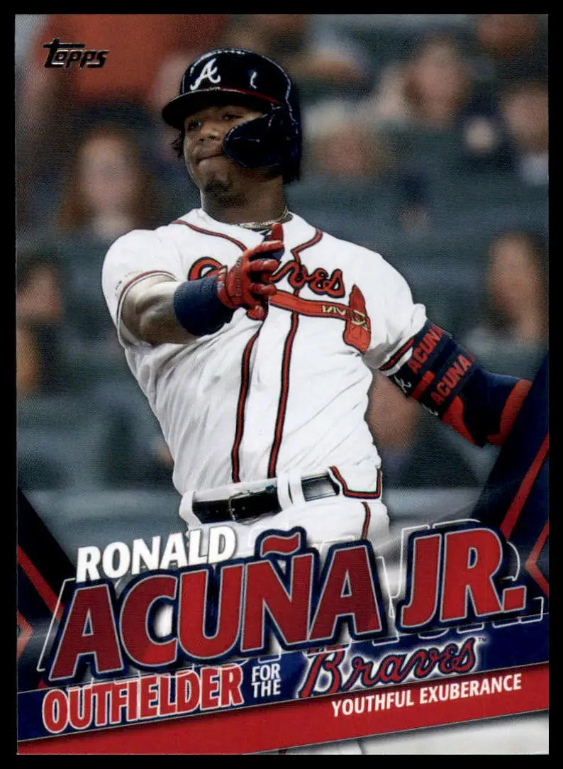 2020 Topps Update - Ronald Acuna Jr. Highlights Complete Your Set Choose Pick NM - TRA-2 Ronald Acuña Jr - Baseball