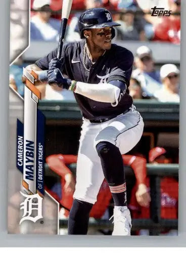 2020 Topps Update Cameron Maybin baseball card with original gloss Tigers NM-MT