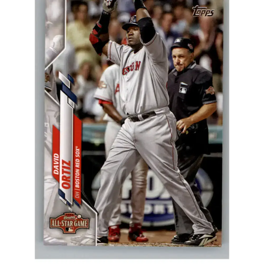2020 Topps Update #U-124 David Ortiz NM-MT Boston Red Sox Baseball Card - Baseball Card