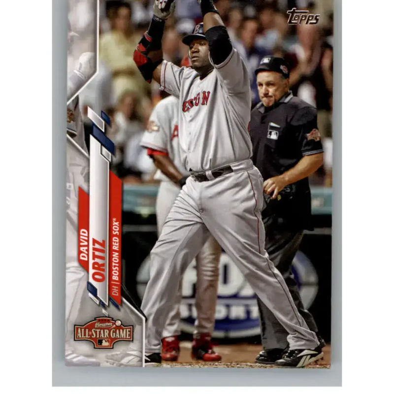 2020 Topps Update #U-124 David Ortiz NM-MT Boston Red Sox Baseball Card - Baseball Card Single