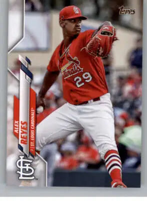 2020 Topps Update Alex Reyes baseball card sports cards with original gloss Cardinals NM-MT