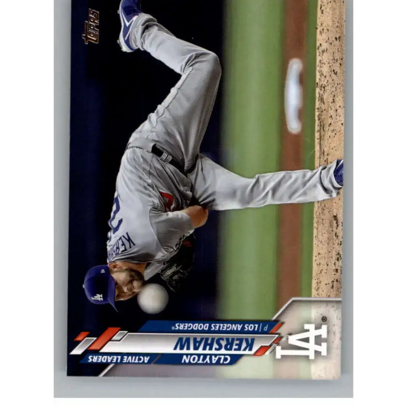 2020 Topps Update #U-140 Clayton Kershaw NM-MT Los Angeles Dodgers Baseball Card - Baseball Card Single