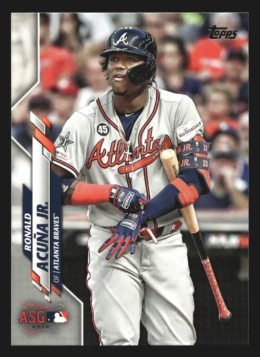 2020 Topps Update #U-145 Ronald Acuna Jr. All-Star Game Braves - Baseball Card Single