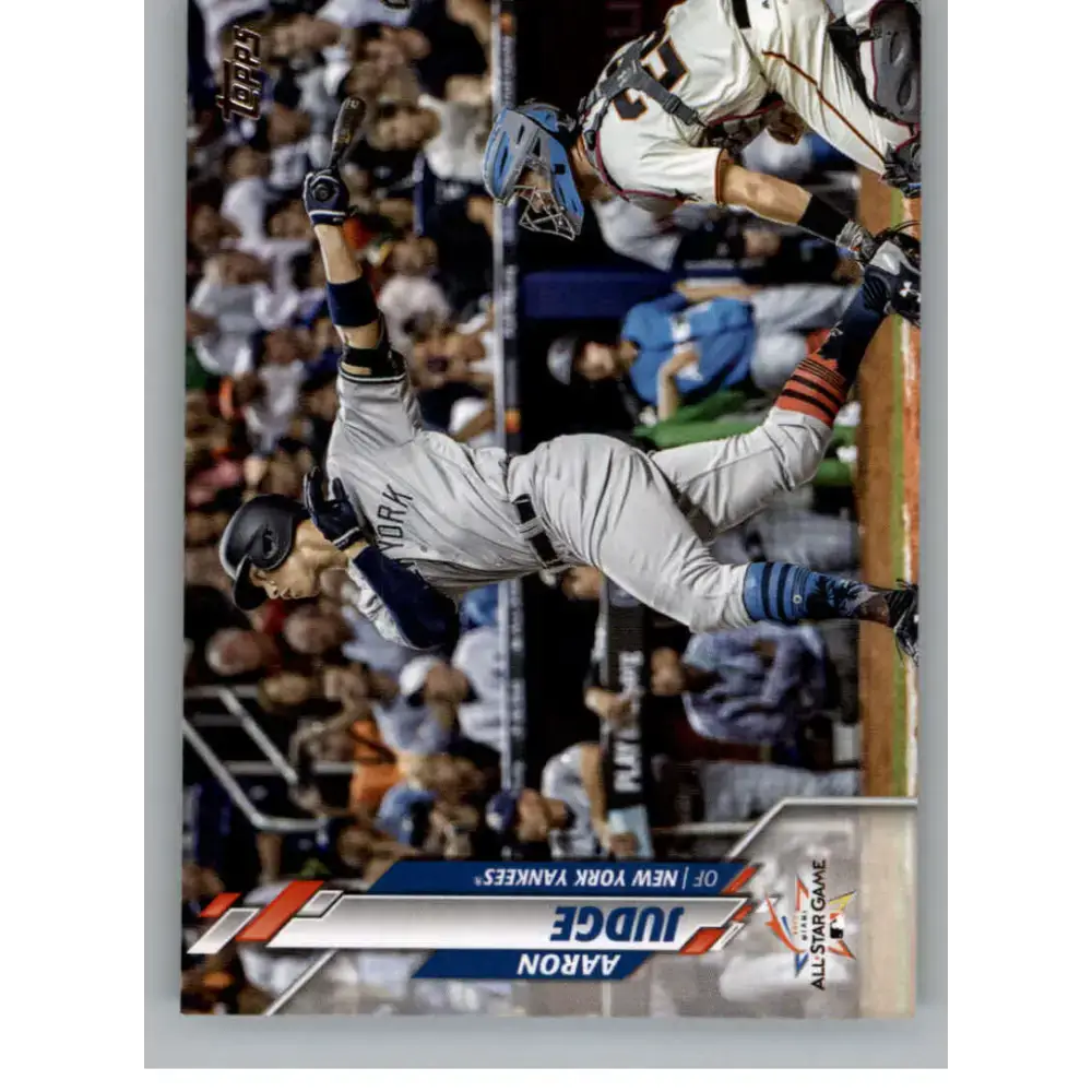 2020 Topps Update #U-15 Aaron Judge NM-MT New York Yankees Baseball Card - Baseball Card