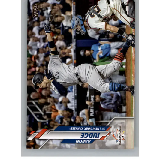 2020 Topps Update #U-15 Aaron Judge NM-MT New York Yankees Baseball Card - Baseball Card