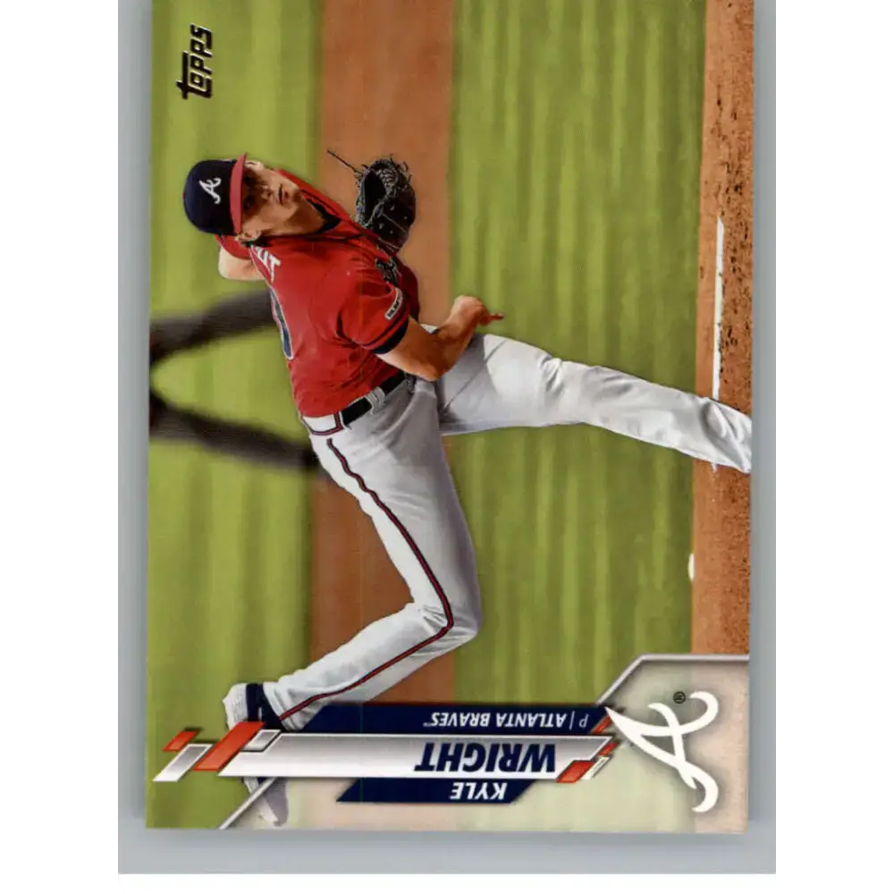 2020 Topps Update #U-165 Kyle Wright NM-MT Atlanta Braves Baseball Card - Baseball Card
