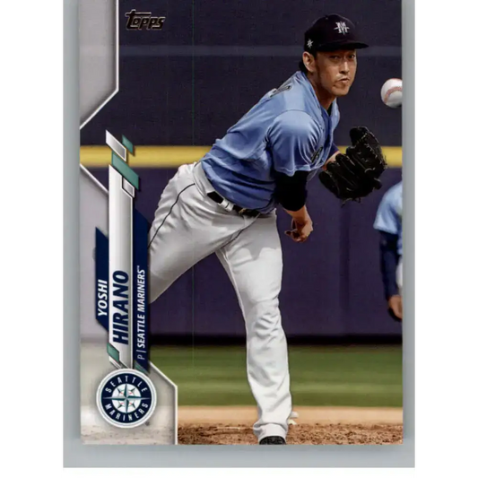 2020 Topps Update #U-167 Yoshi Hirano NM-MT Seattle Mariners Baseball Card - Baseball Card