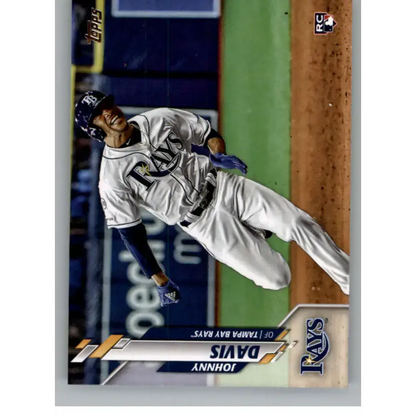 2020 Topps Update #U-189 Johnny Davis NM-MT RC Rookie Tampa Bay Rays Baseball Card - Trading Card
