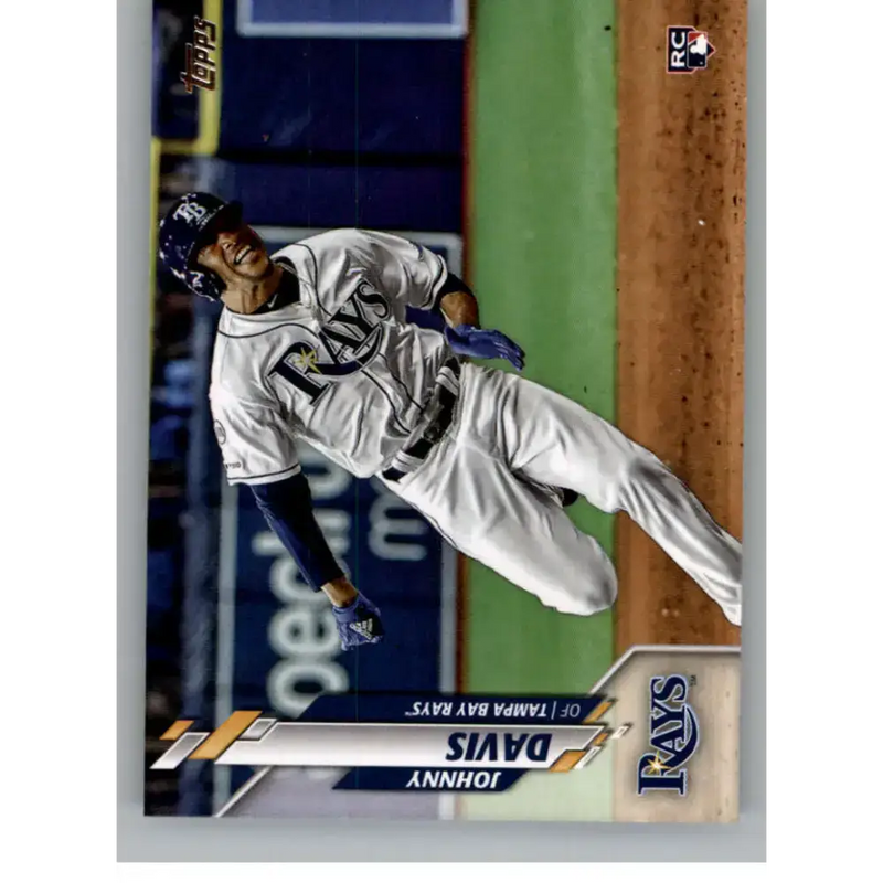 2020 Topps Update #U-189 Johnny Davis NM-MT RC Rookie Tampa Bay Rays Baseball Card - Baseball Card Single