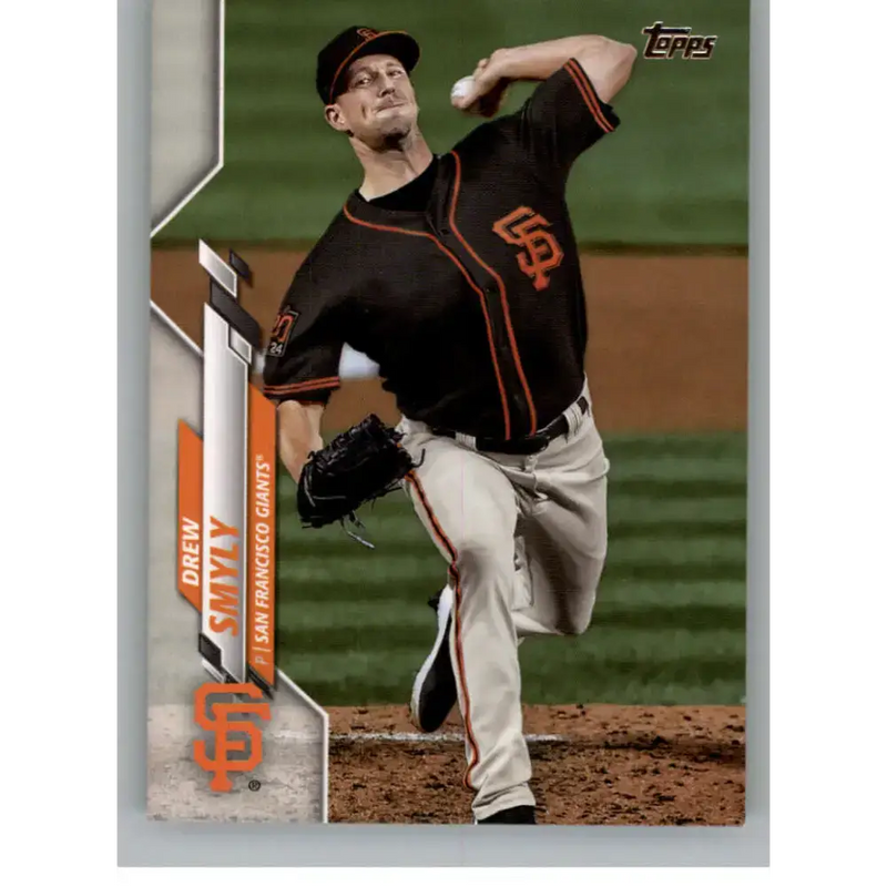 2020 Topps Update #U-211 Drew Smyly NM-MT San Francisco Giants Baseball Card - Baseball Card Single