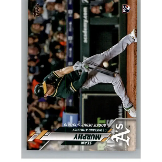 2020 Topps Update #U-216 Sean Murphy NM-MT Oakland Athletics Baseball Card - Baseball Card
