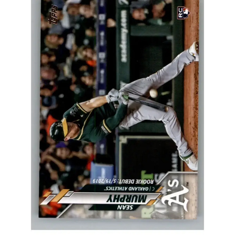 2020 Topps Update #U-216 Sean Murphy NM-MT Oakland Athletics Baseball Card - Baseball Card Single
