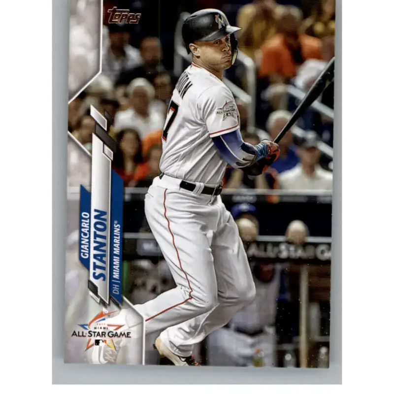 2020 Topps Update #U-229 Giancarlo Stanton NM-MT Miami Marlins Baseball Card - Baseball Card Single