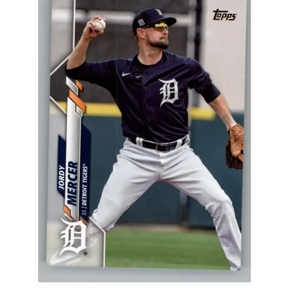 2020 Topps Update #U-231 Jordy Mercer NM-MT Detroit Tigers Baseball Card - Baseball Card