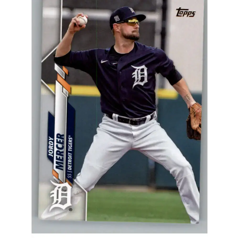 2020 Topps Update #U-231 Jordy Mercer NM-MT Detroit Tigers Baseball Card - Baseball Card Single