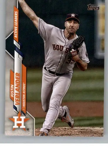 2020 Topps Update #U-240 Justin Verlander NM-MT Astros ID:32869 - Baseball Card Single